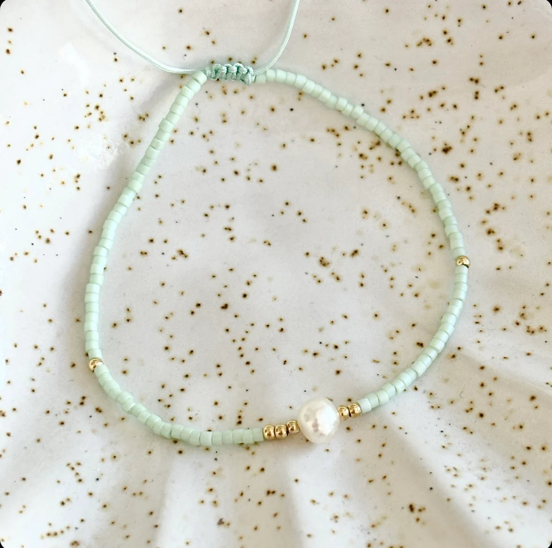 Pearly Bracelet | Sea Foam