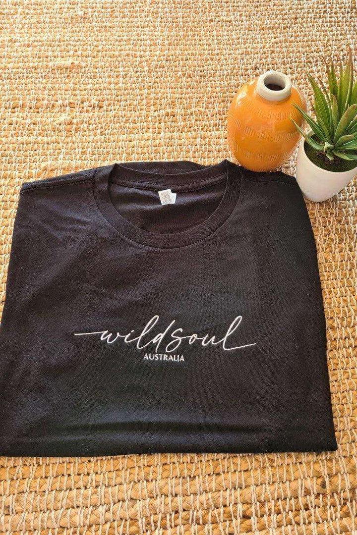 Wild Soul Australia Tee -Black