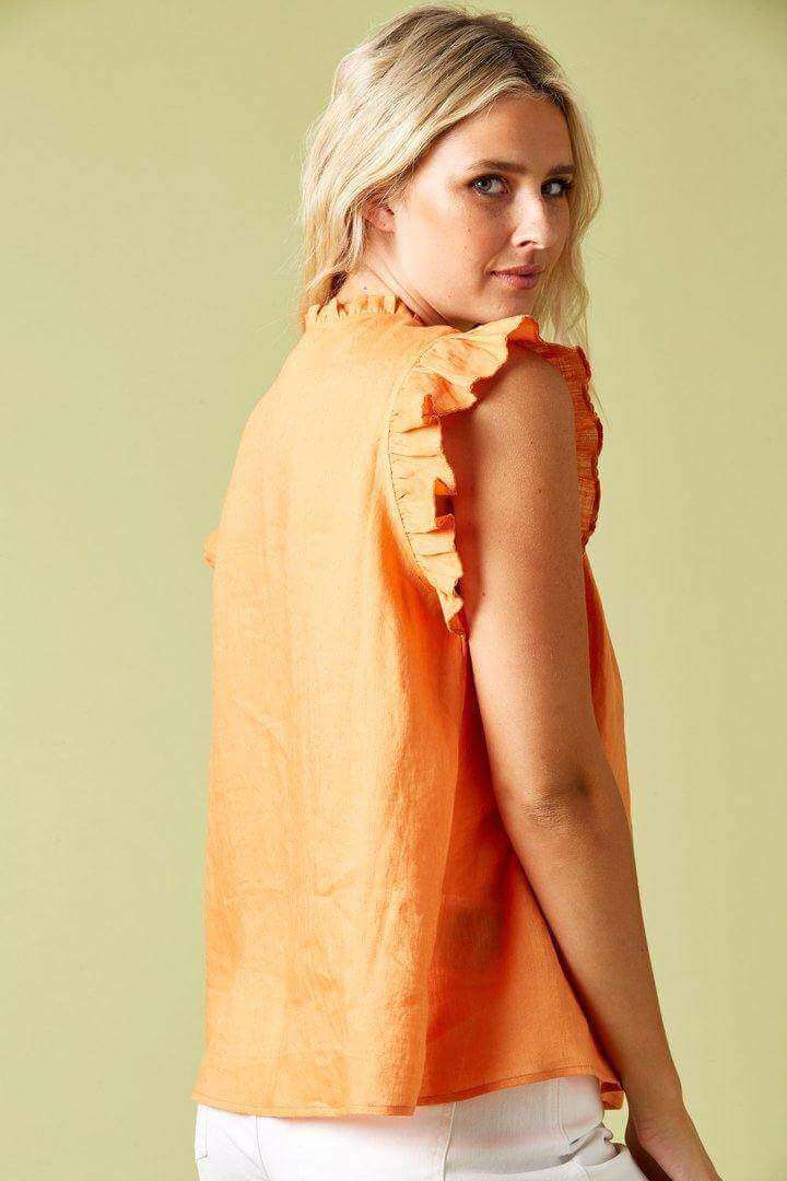 Phoenix Frill Tank- Melon