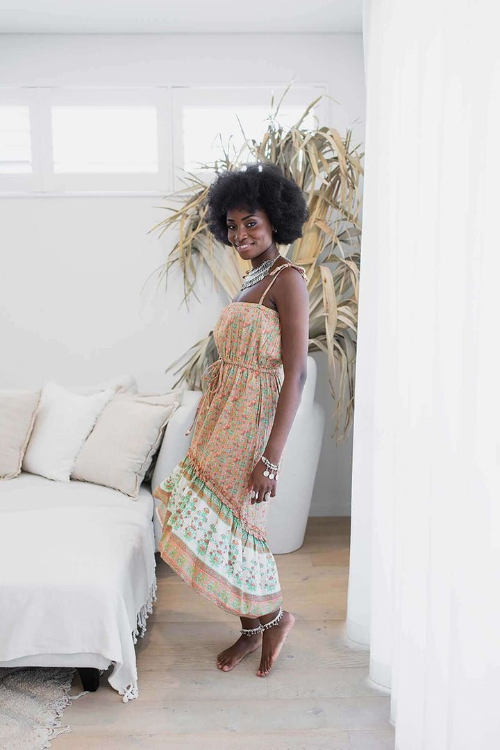 Flowering Meadow Maxi Dress