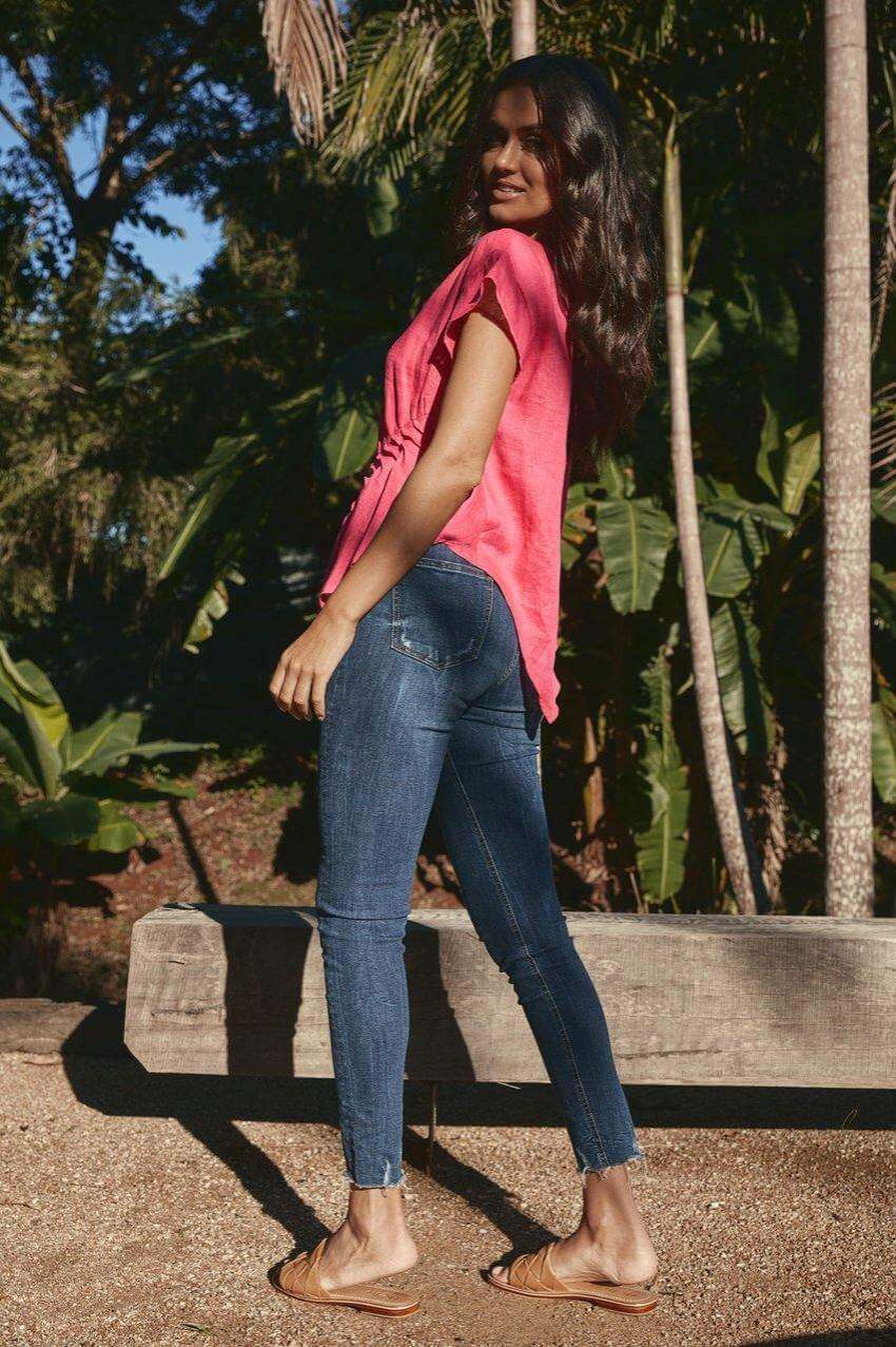 Junko Denim Jeans - Denim