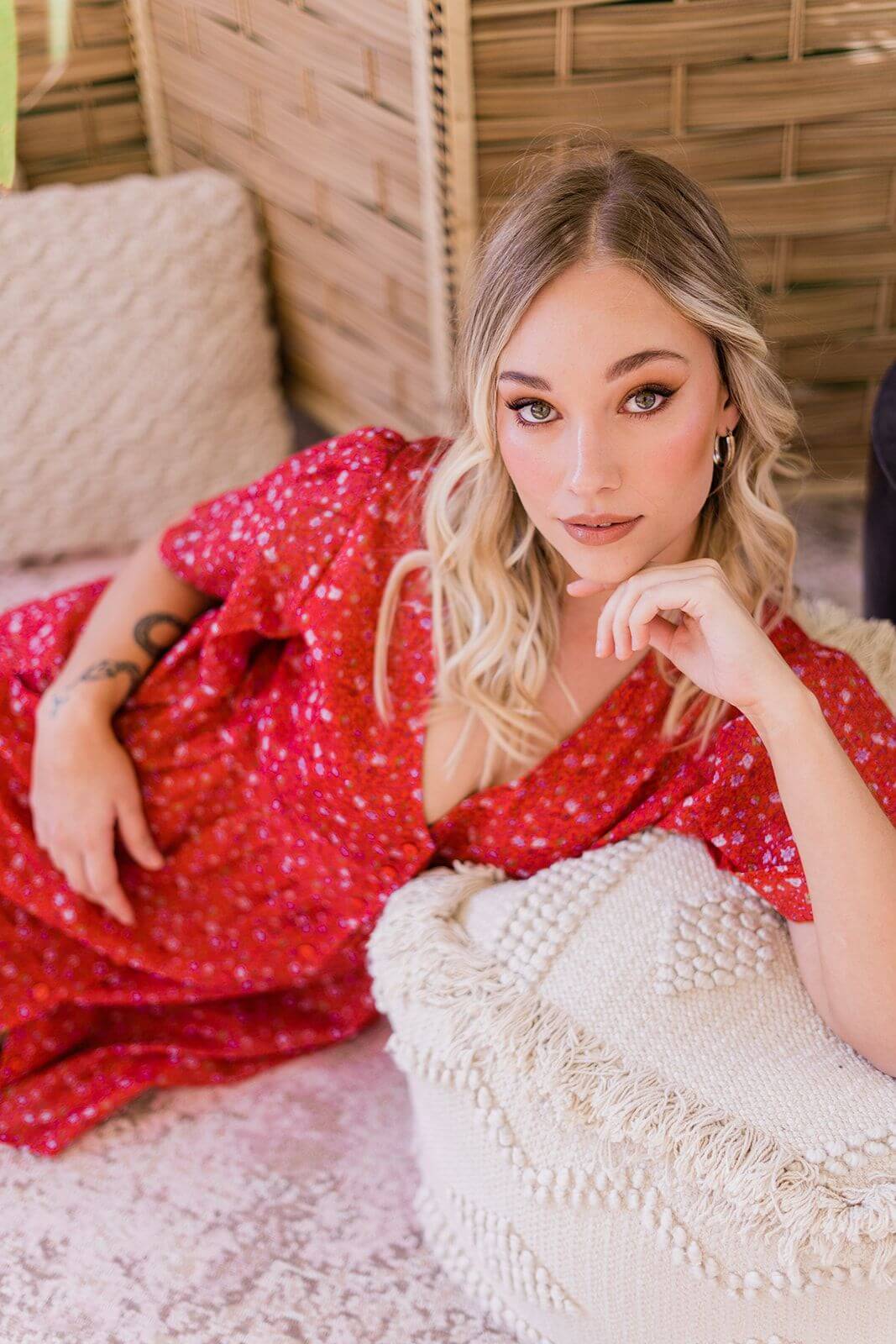 Ksar Mini Dress | Moroccan Rose