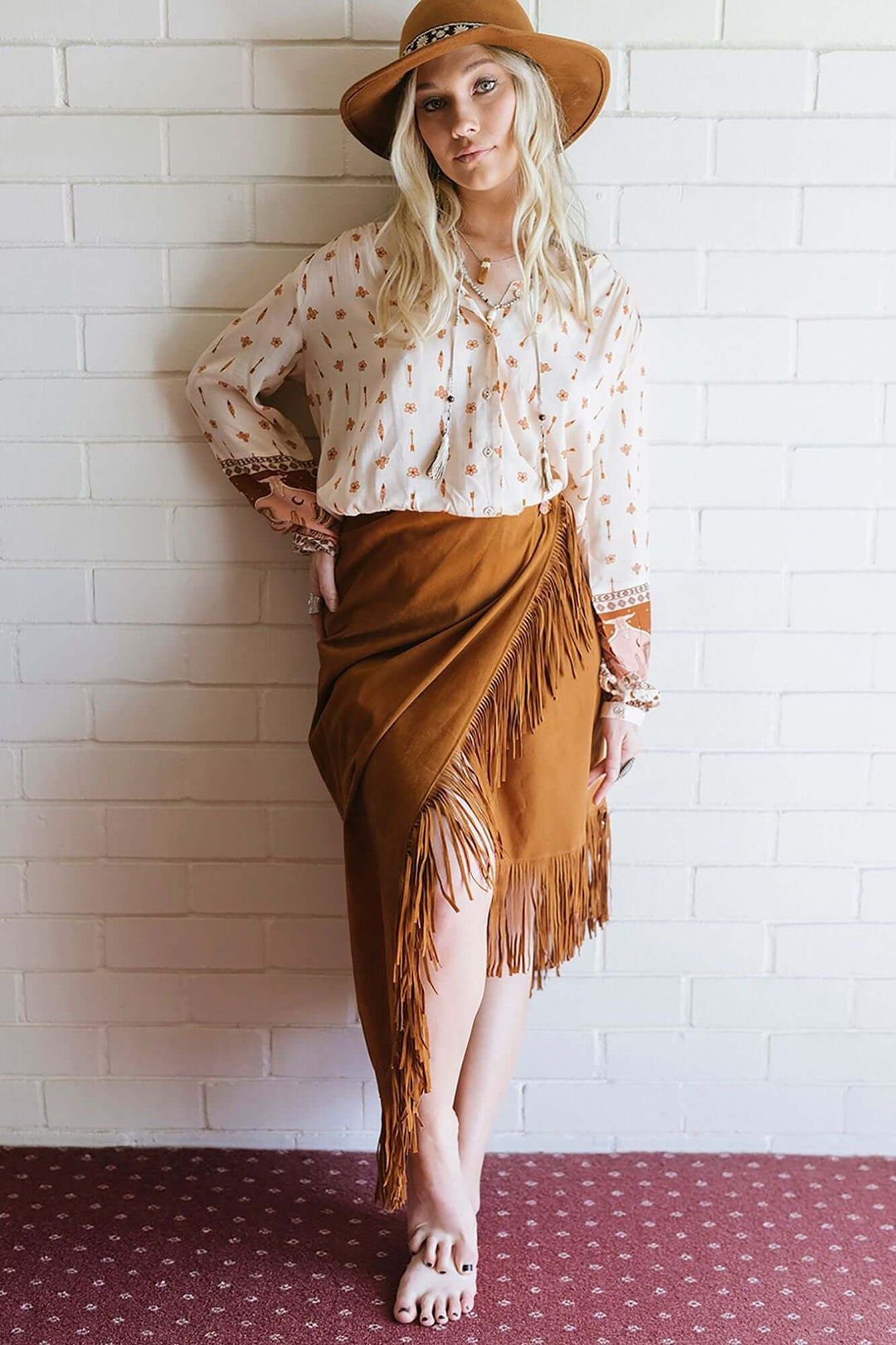 Rebel Fringe Skirt