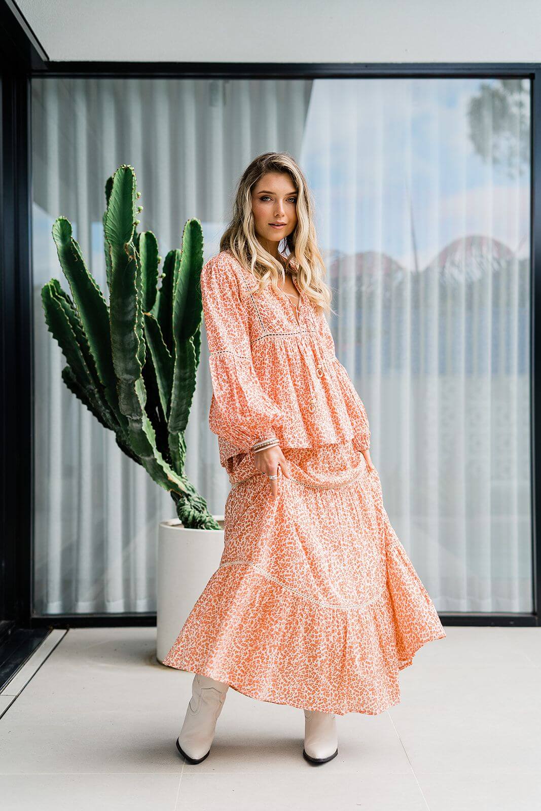 Wild Heart Maxi Skirt