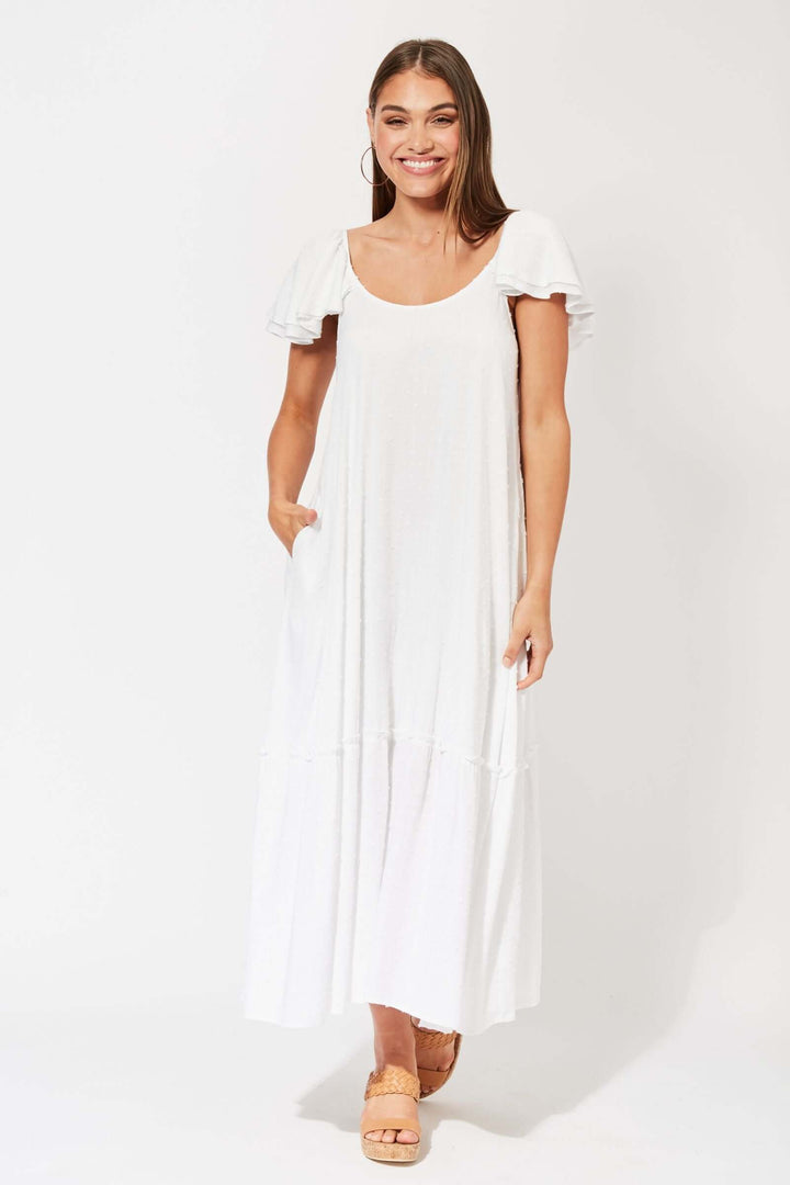 Zanzibar Frill Maxi