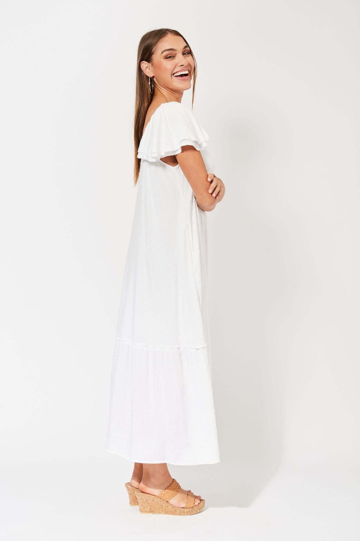 Zanzibar Frill Maxi