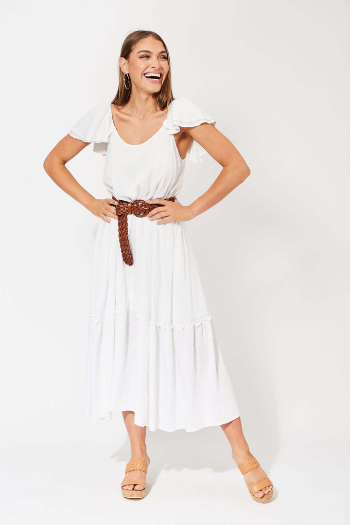 Zanzibar Frill Maxi