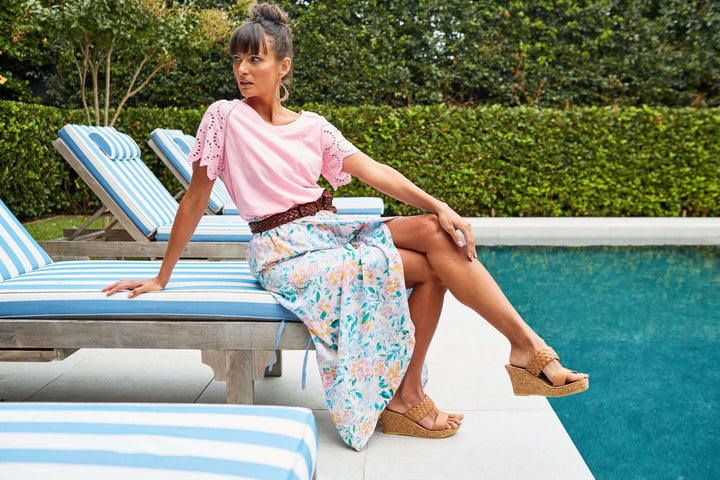 Botanical Midi Skirt