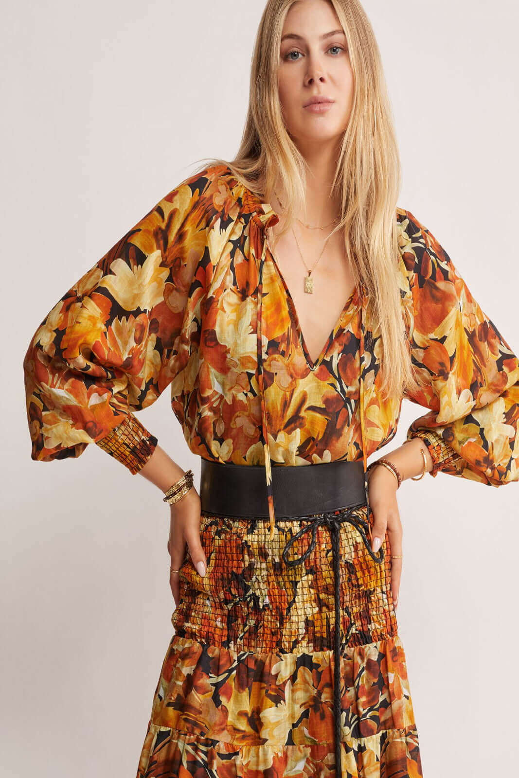 Golden Fall Blouse