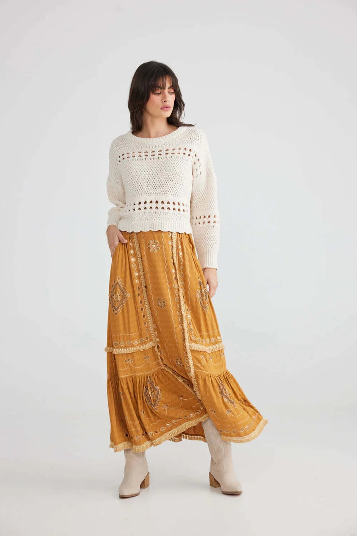 Midas Skirt | Tan