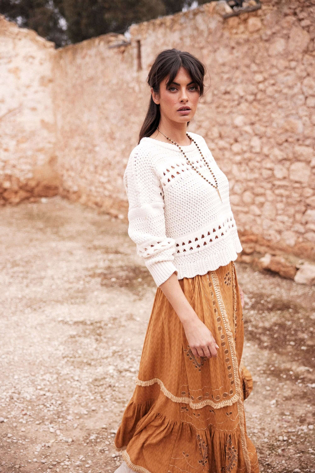 Midas Skirt | Tan