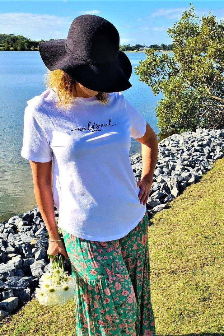 Wild Soul Australia Tee -White