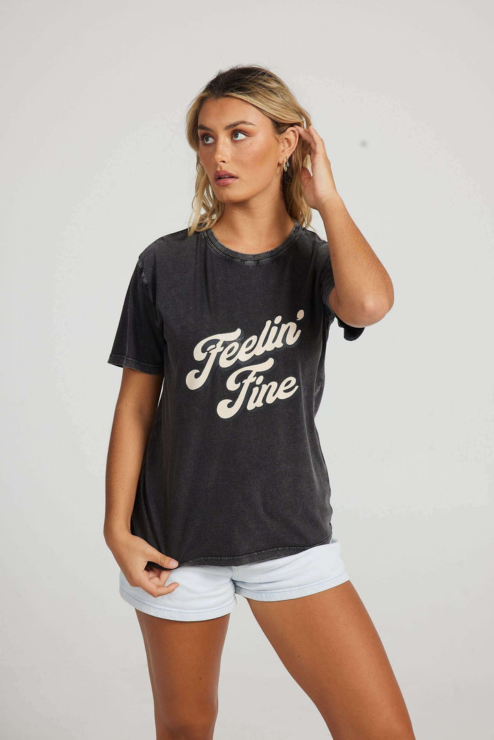 Feeling Fine Relaxed Tee