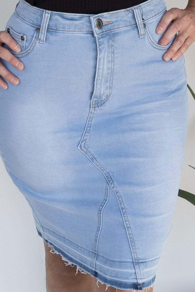 Cassie Denim Skirt