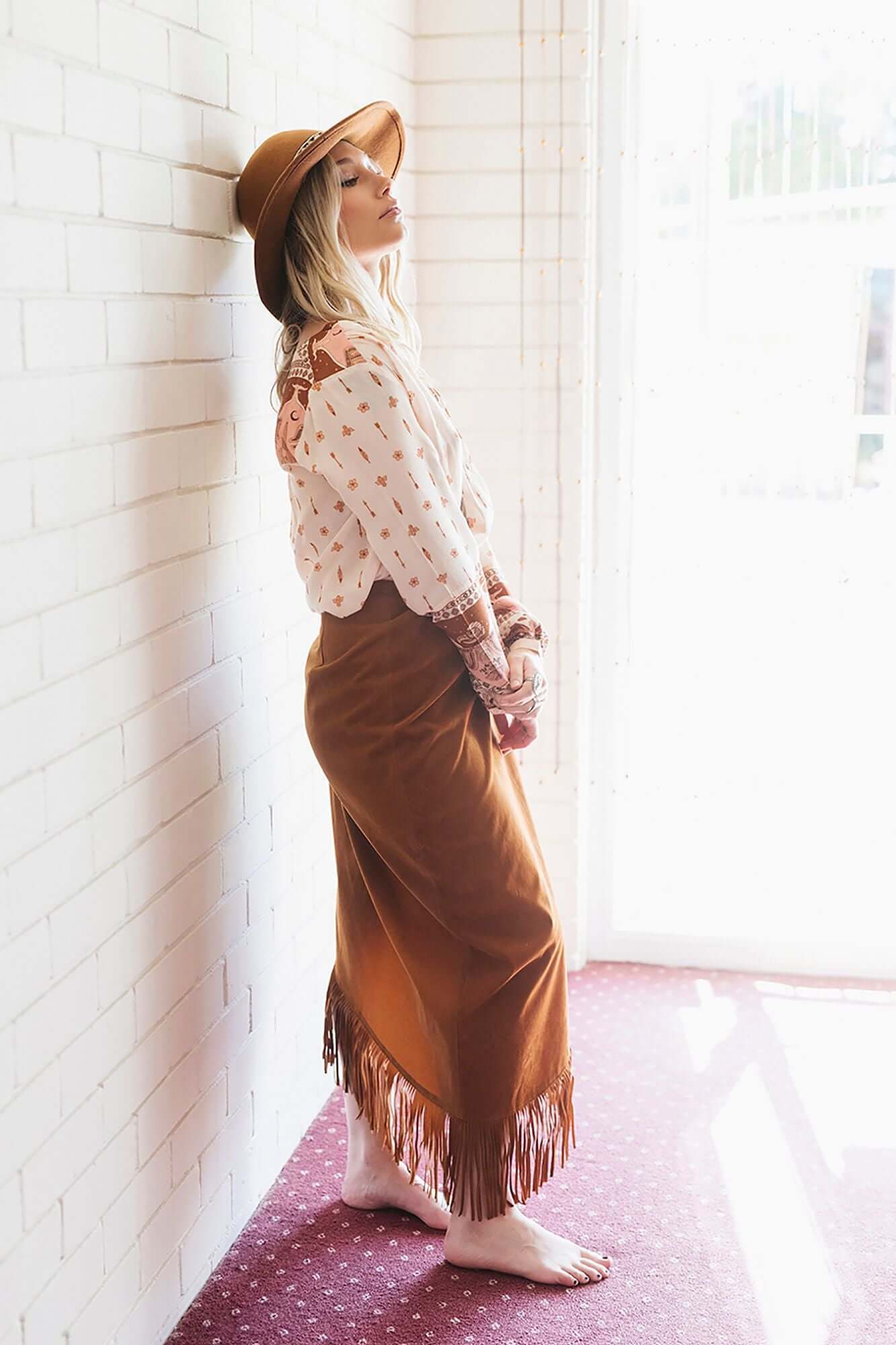 A fringe skirt 2025