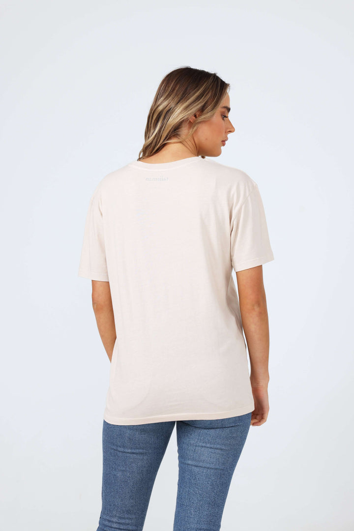 Take it Easy Relaxed Tee | Ecru