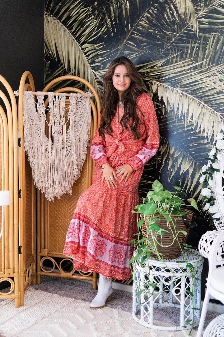 Willow Heart Maxi Skirt