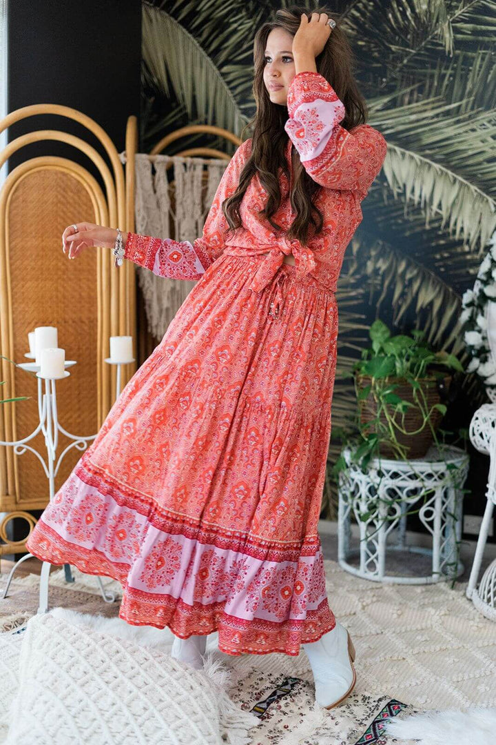 Willow Heart Maxi Skirt